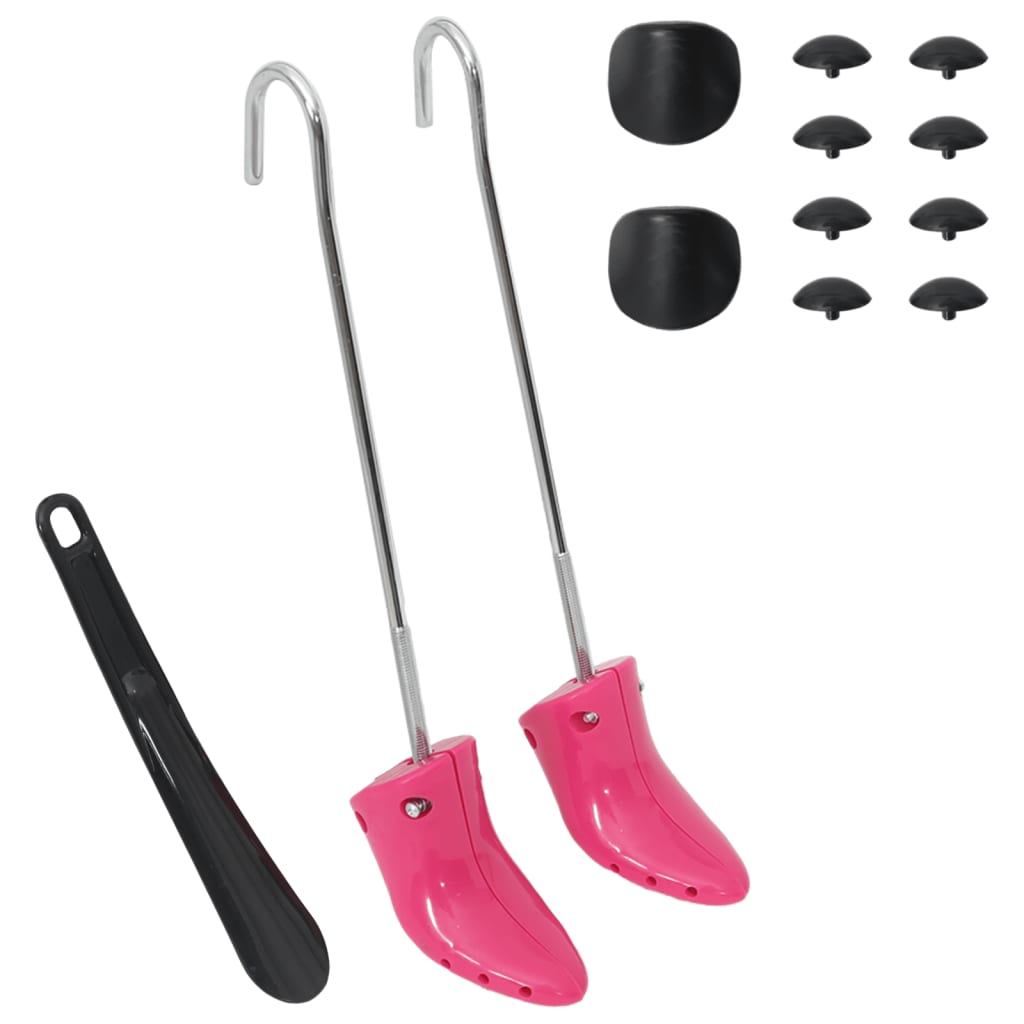 Allargatore per Stivali, Regolabile, con Calzascarpe – EU 34-40, Rosa e Nero - immagine 1 | SolPatio - Image 1 of 6