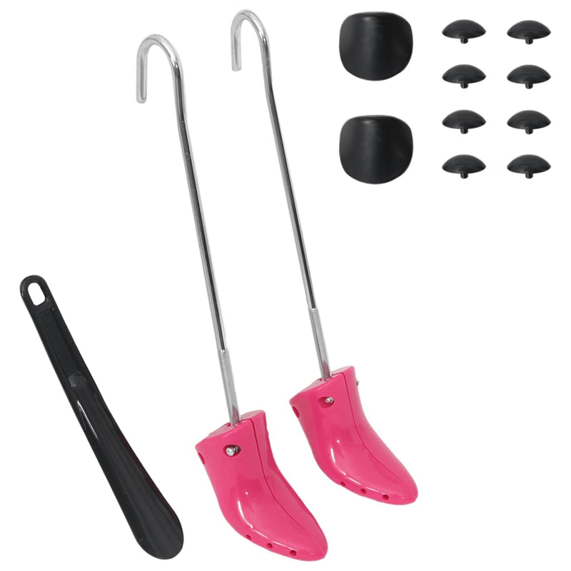 Allargatore per Stivali, Regolabile, con Calzascarpe – EU 34-40, Rosa e Nero - immagine 1 | SolPatio - Image 1 of 6