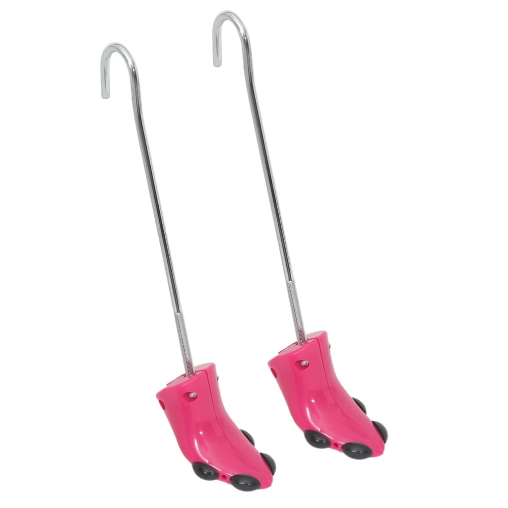 Allargatore per Stivali, Regolabile, con Calzascarpe – EU 34-40, Rosa e Nero - immagine 2 | SolPatio - Image 2 of 6