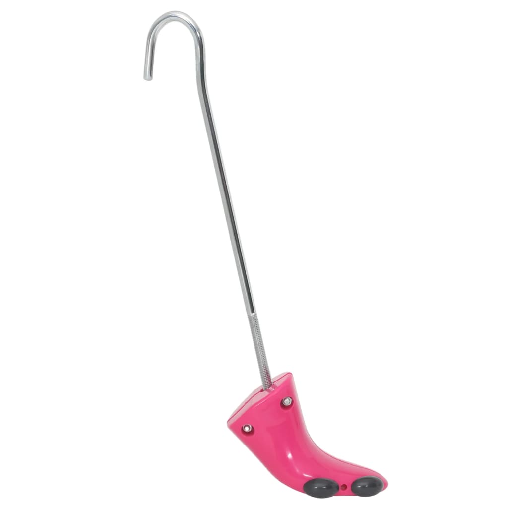 Allargatore per Stivali, Regolabile, con Calzascarpe – EU 34-40, Rosa e Nero - immagine 3 | SolPatio - Image 3 of 6