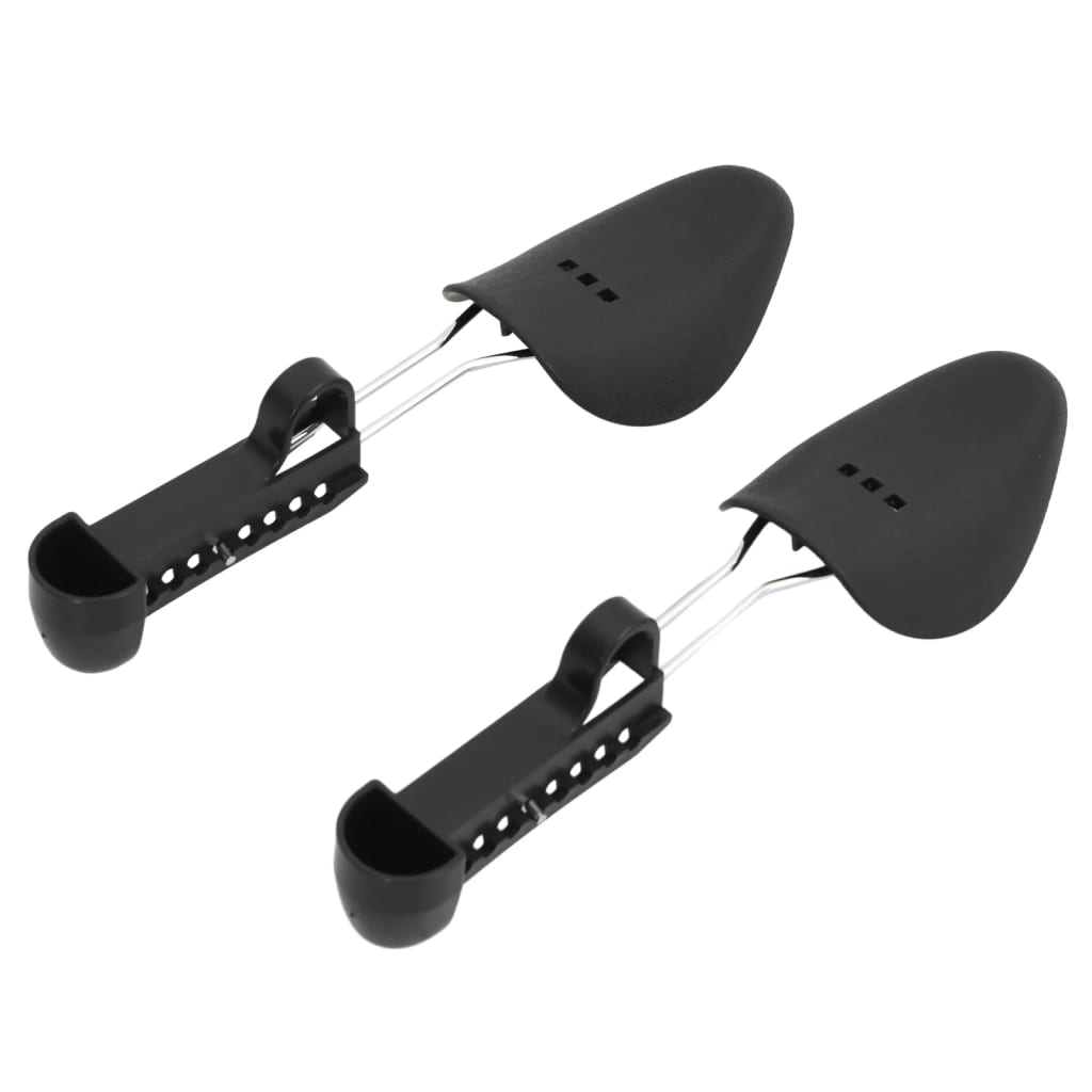 vidaXL Hormas para Zapatos de Plástico y Hierro, EU 38-44, 5 Pares Negras - Image 2 of 8