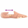 vidaXL Allarga Scarpe con Calzascarpe EU 44-45 Legno Massello Cedro - Image 4 of 7