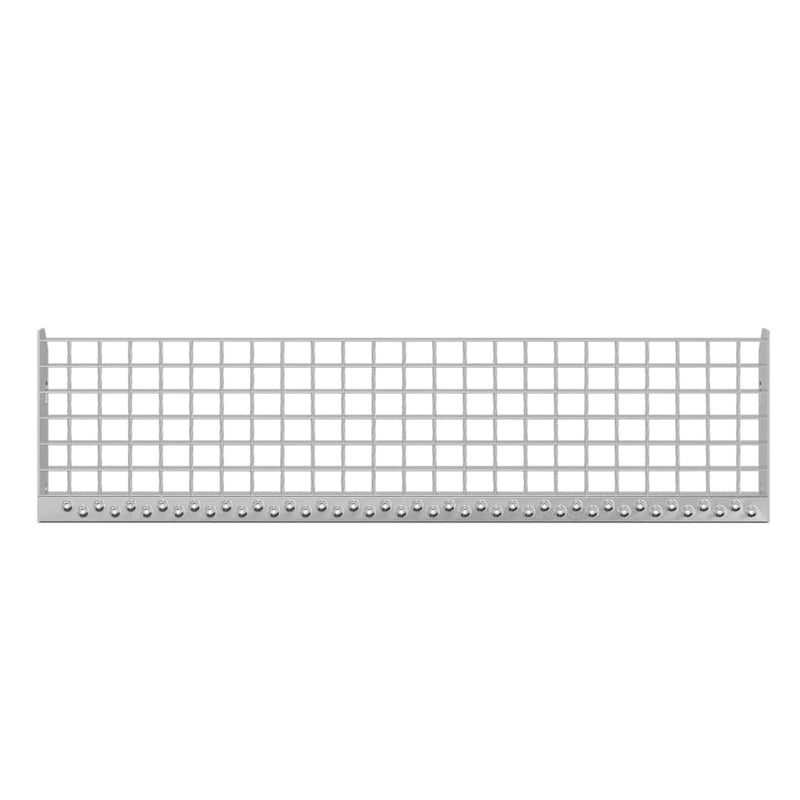 vidaXL Gradino in Griglia 90x24x7 cm Acciaio Zincato - Image 6 of 9