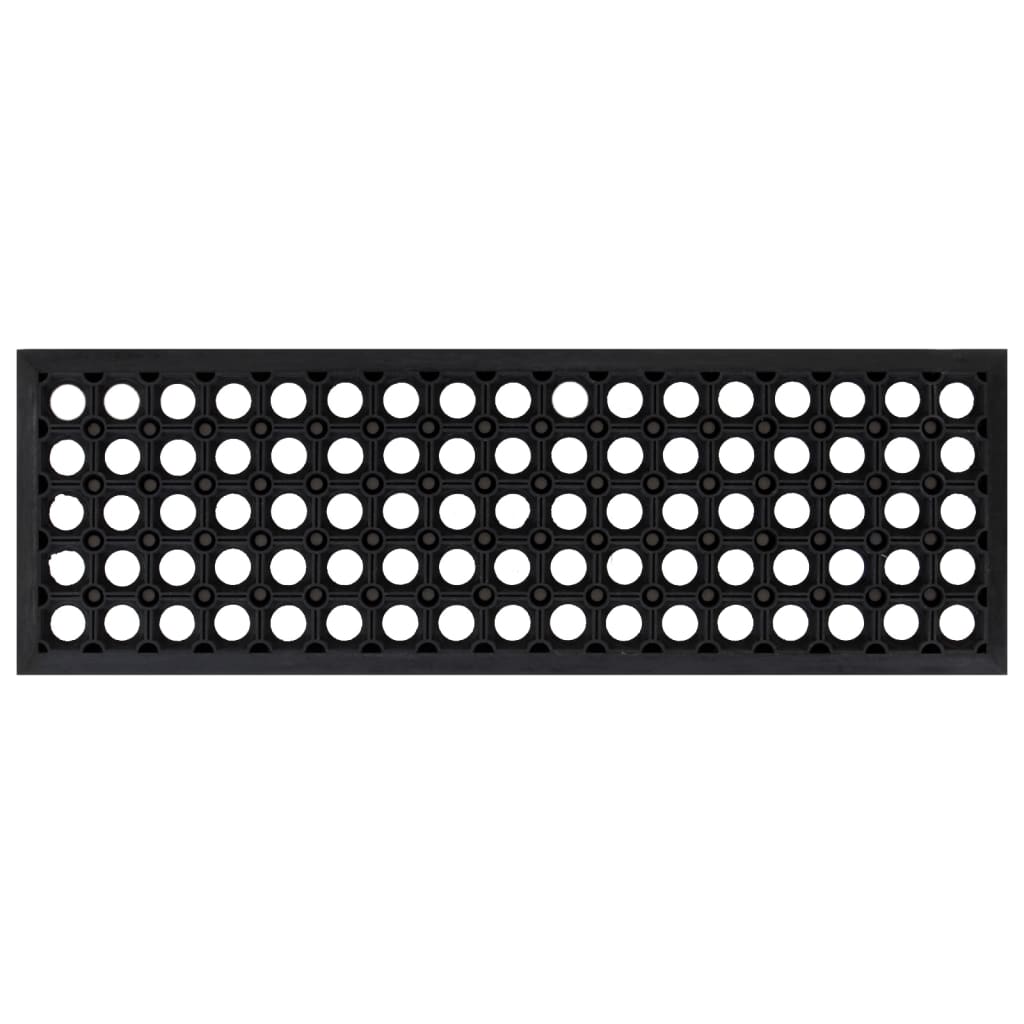 vidaXL Tappetino per Scale 5 pz 25x75 cm in Gomma - Image 1 of 81