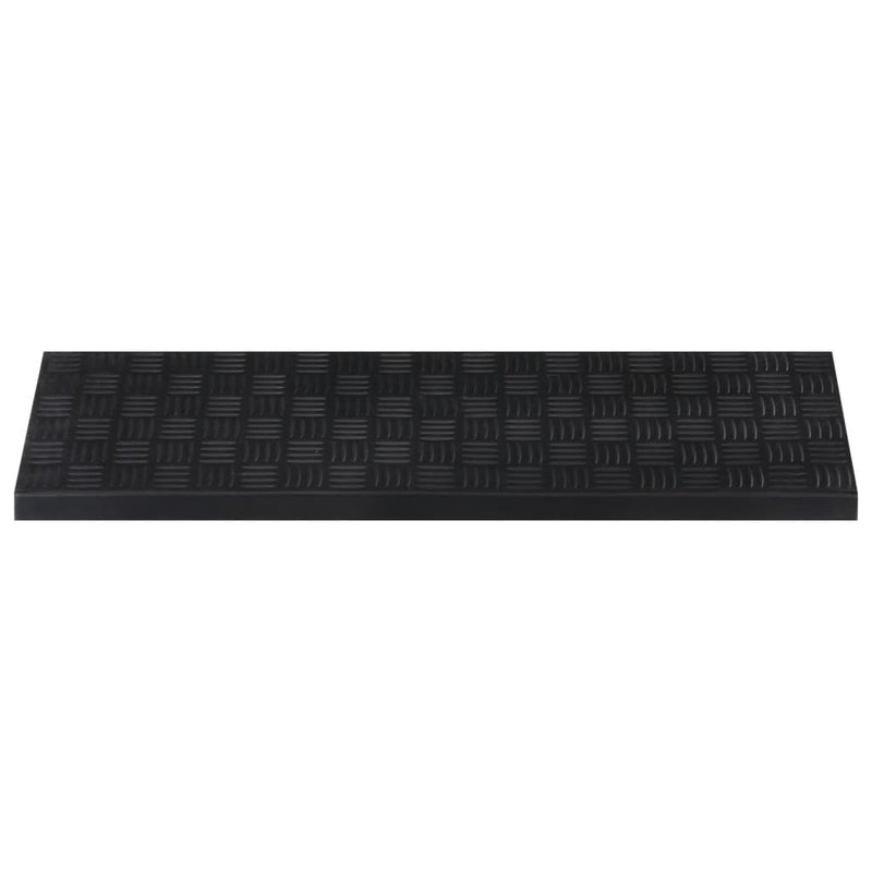 vidaXL Tappetino per Scale 5 pz 25x75 cm in Gomma - Image 39 of 81