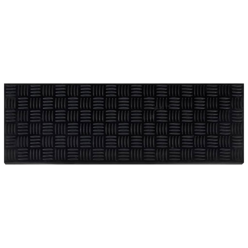 vidaXL Tappetino per Scale 5 pz 25x75 cm in Gomma - Image 12 of 81