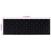 vidaXL Tappetino per Scale 5 pz 25x75 cm in Gomma - Image 66 of 81