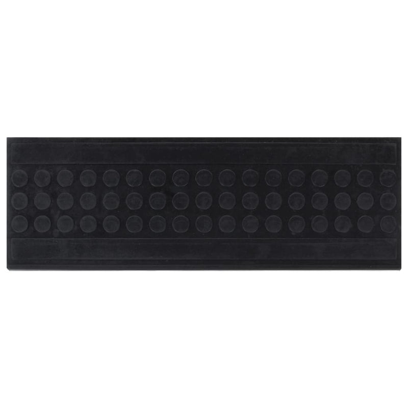 vidaXL Tappetino per Scale 5 pz 25x75 cm in Gomma - Image 10 of 81