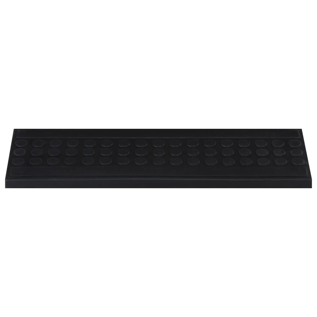 vidaXL Tappetino per Scale 10 pz 25x75 cm in Gomma - Image 3 of 6