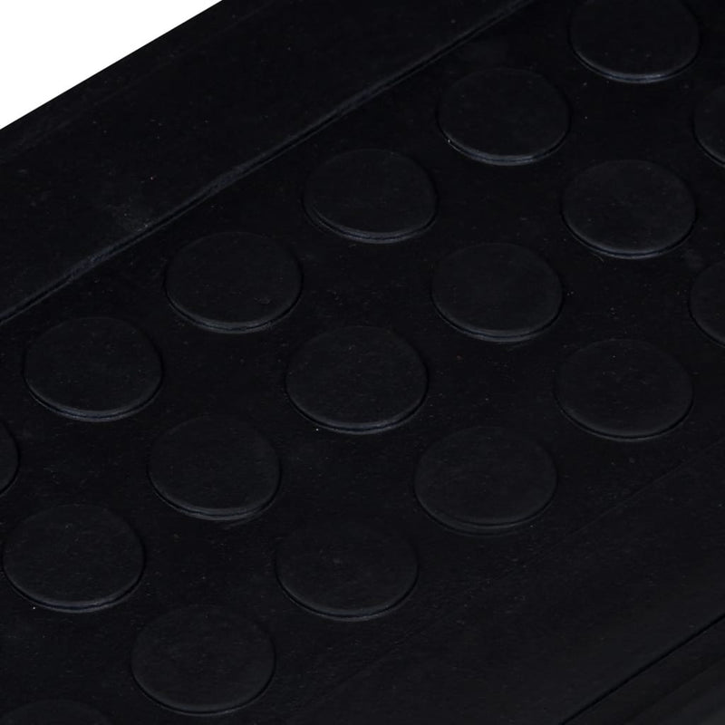 vidaXL Tappetino per Scale 10 pz 25x75 cm in Gomma - Image 5 of 6