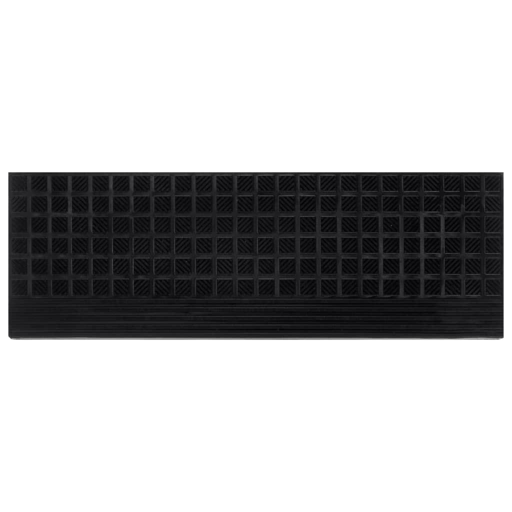 vidaXL Tappetino per Scale 5 pz 25x75 cm in Gomma - Image 13 of 81