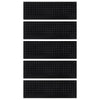 vidaXL Tappetino per Scale 5 pz 25x75 cm in Gomma - Image 24 of 81