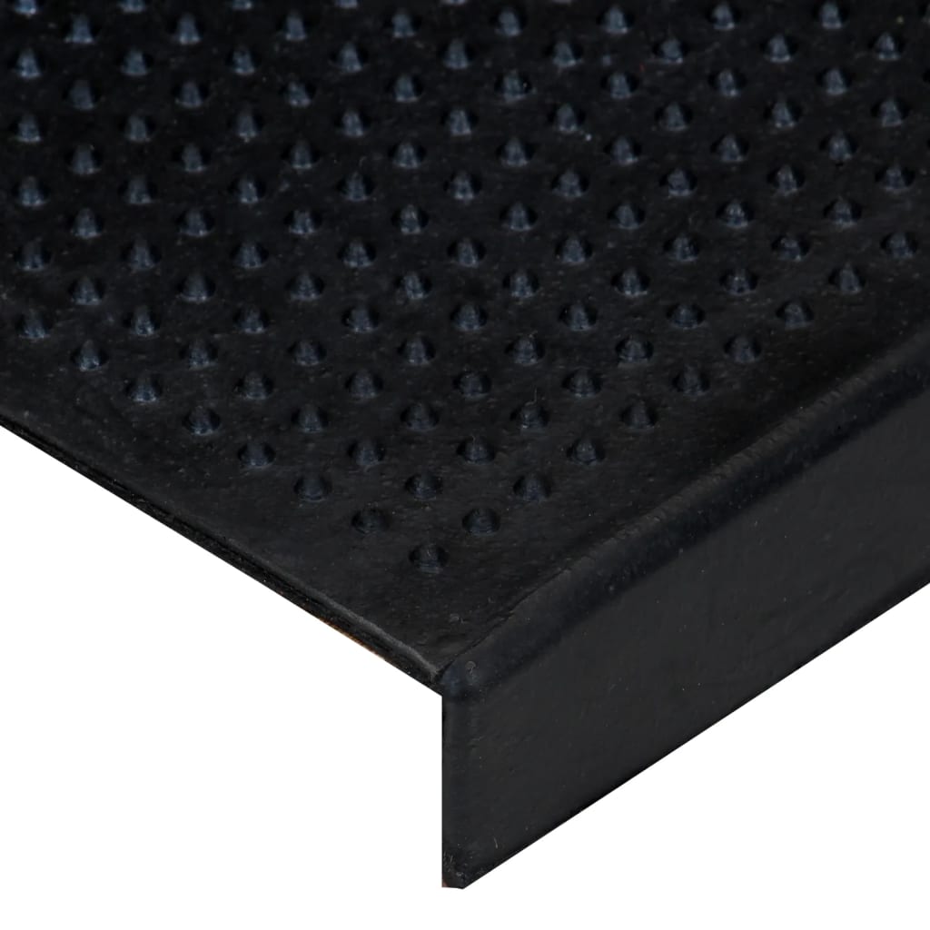 vidaXL Tappetino per Scale 5 pz 25x75 cm in Gomma - Image 48 of 81