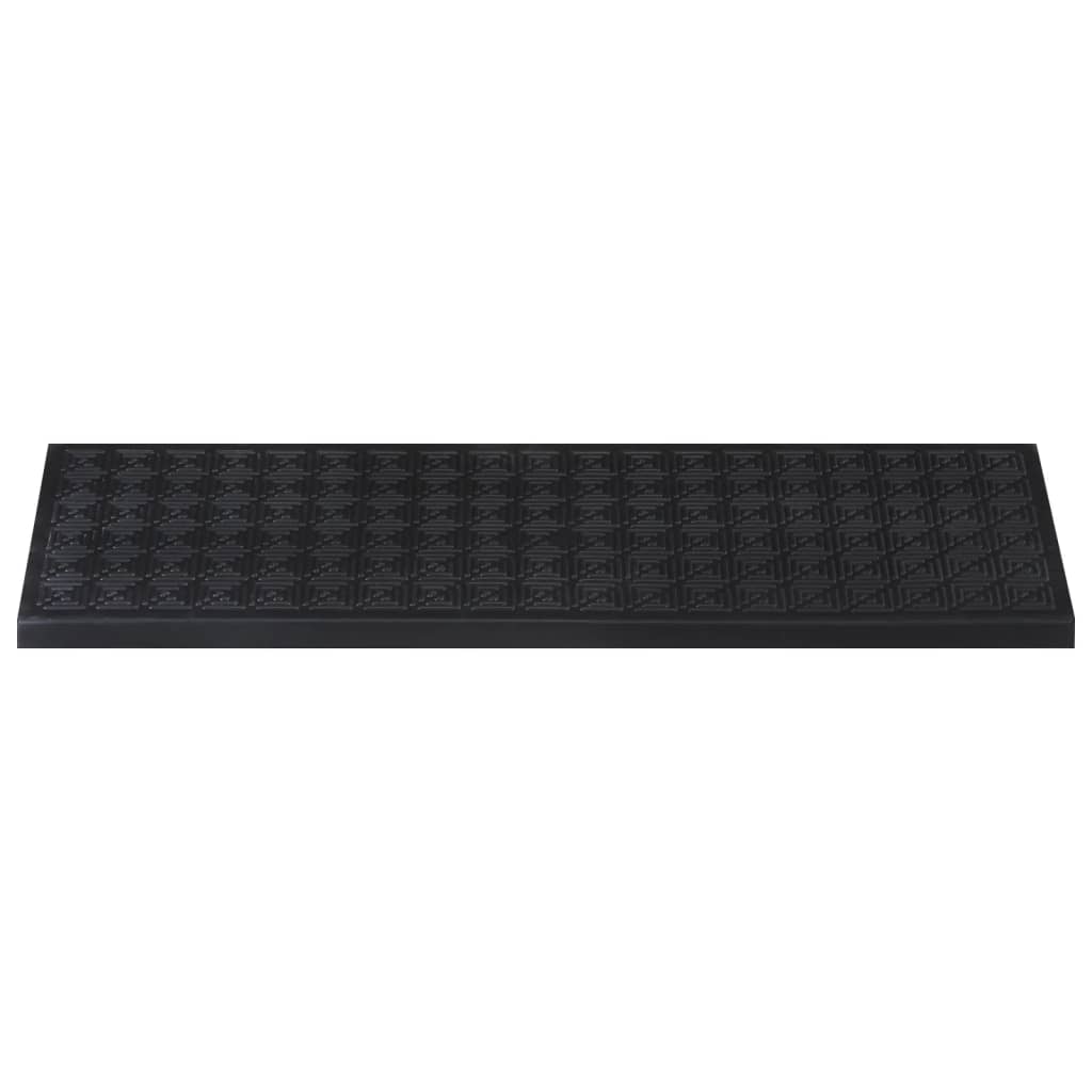 vidaXL Tappetino per Scale 5 pz 25x75 cm in Gomma - Image 32 of 81
