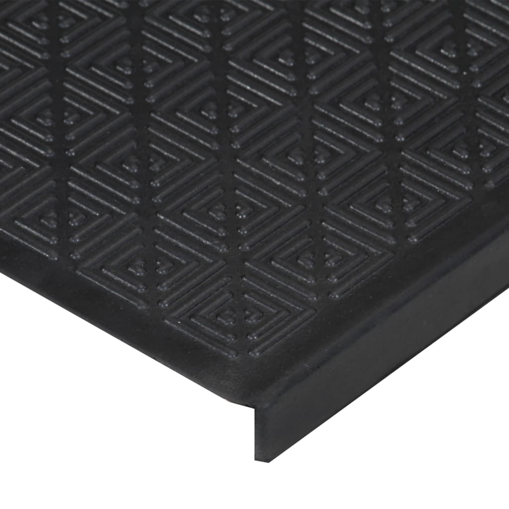 vidaXL Tappetino per Scale 5 pz 25x75 cm in Gomma - Image 41 of 81