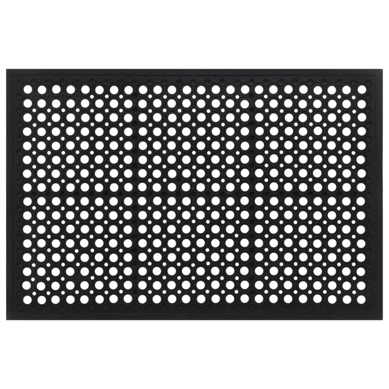 vidaXL Zerbino Rettangolare 60x90 cm in Gomma - Image 2 of 4