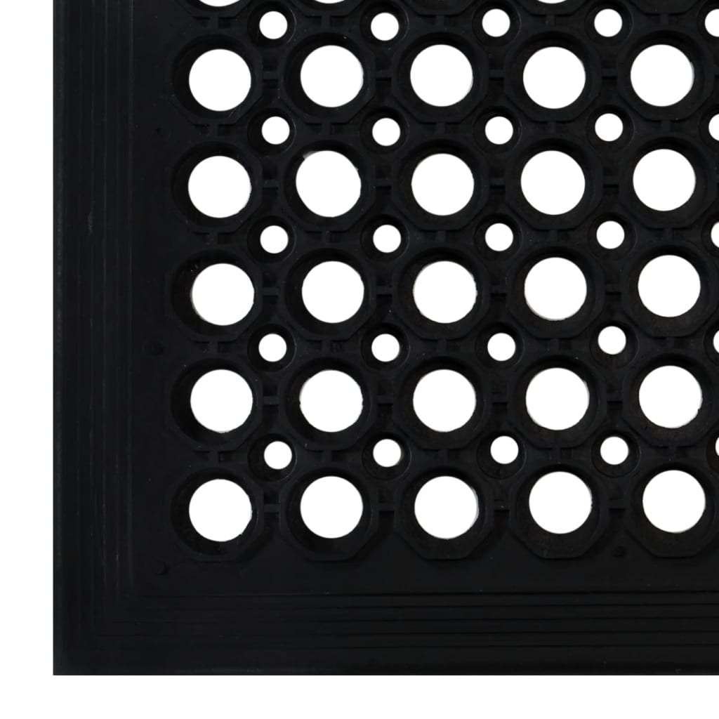 vidaXL Zerbino Rettangolare 60x90 cm in Gomma - Image 3 of 4