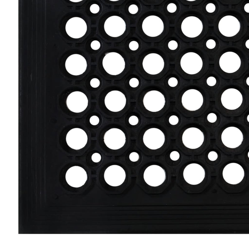 vidaXL Zerbino Rettangolare 60x90 cm in Gomma - Image 3 of 4