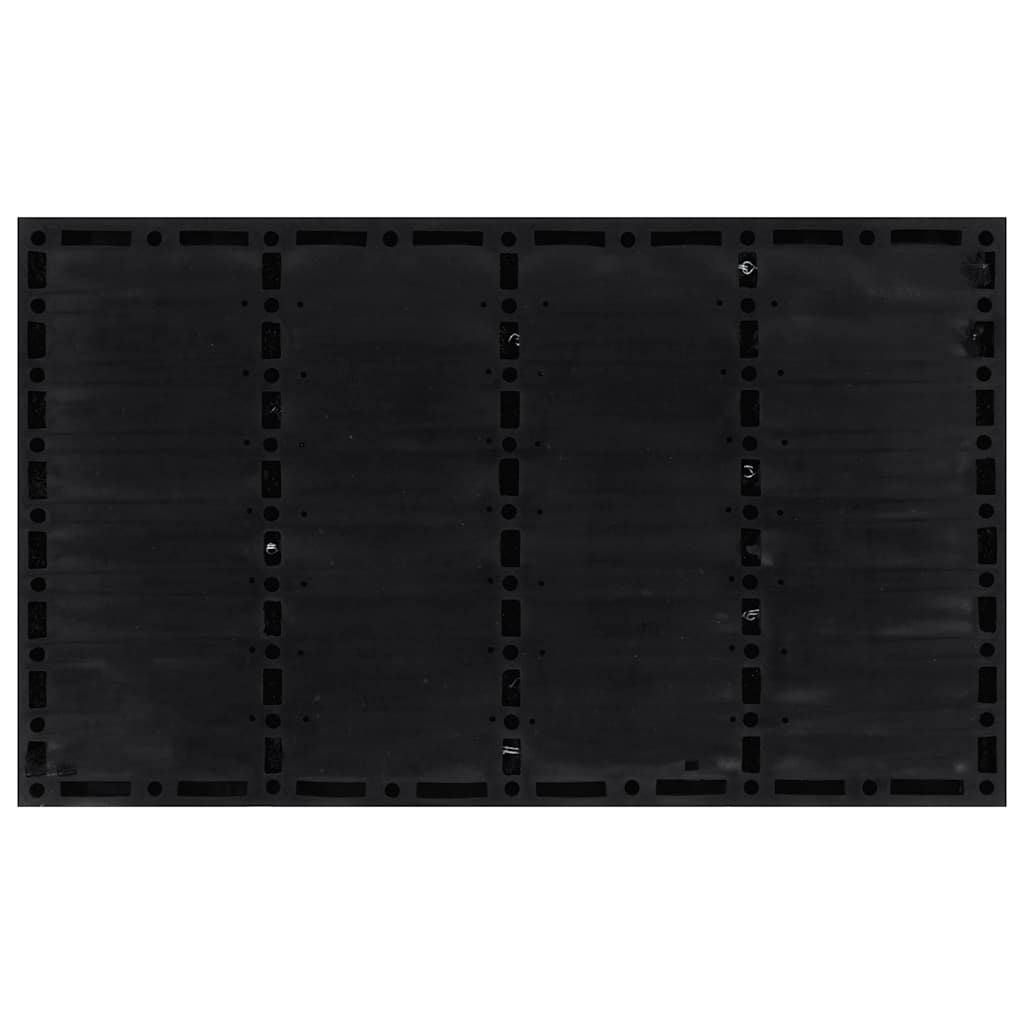 vidaXL Zerbino Rettangolare 45x75 cm in Gomma e Fibra di Cocco - Image 2 of 4