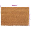vidaXL Zerbini 5 pz Naturale 40x60 cm in Fibra di Cocco - Image 3 of 4