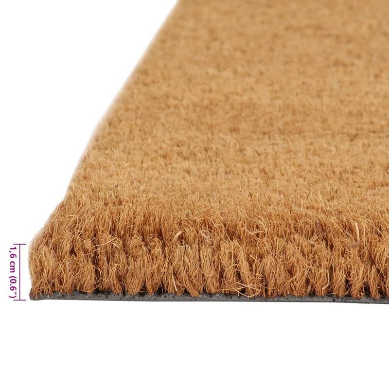 vidaXL Zerbini 5 pz Naturale 40x60 cm in Fibra di Cocco - Image 4 of 4
