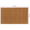 vidaXL Zerbino Naturale 90x150 cm Fibra di Cocco - Image 4 of 4