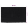 vidaXL Zerbino Nero 50x80 cm Fibra di Cocco - Image 4 of 4