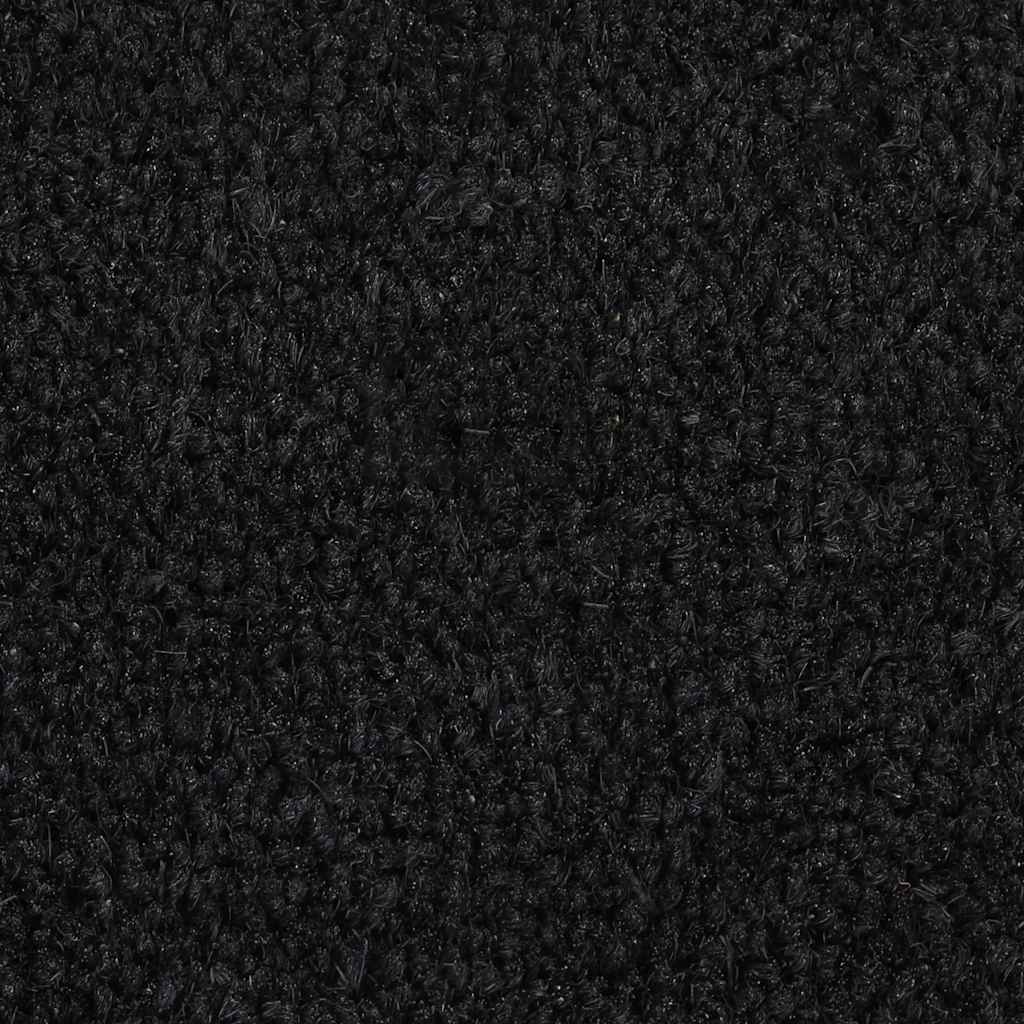 vidaXL Zerbino Nero 60x90 cm Fibra di Cocco - Image 3 of 4