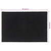 vidaXL Zerbino Nero 60x90 cm Fibra di Cocco - Image 4 of 4
