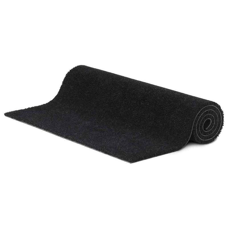 vidaXL Zerbino Nero 90x150 cm Fibra di Cocco - Image 2 of 5