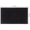 vidaXL Zerbino Nero 90x150 cm Fibra di Cocco - Image 5 of 5