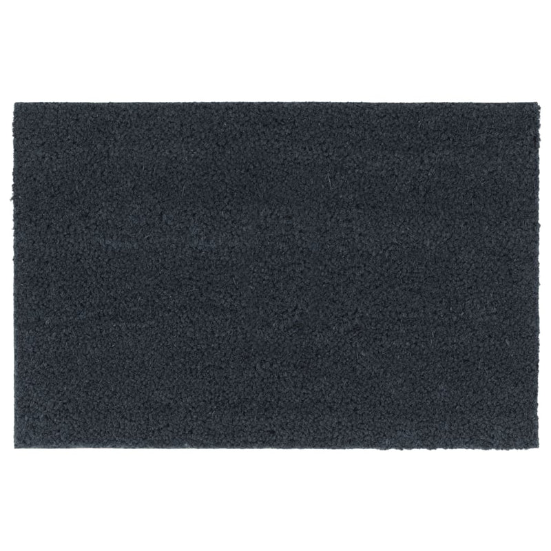vidaXL Zerbini 2pz Grigio Scuro 40x60 cm Fibra di Cocco - Image 1 of 5