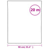 vidaXL Pellicola per Finestra Smerigliata Bianca 90x2000 cm PVC - Image 8 of 8