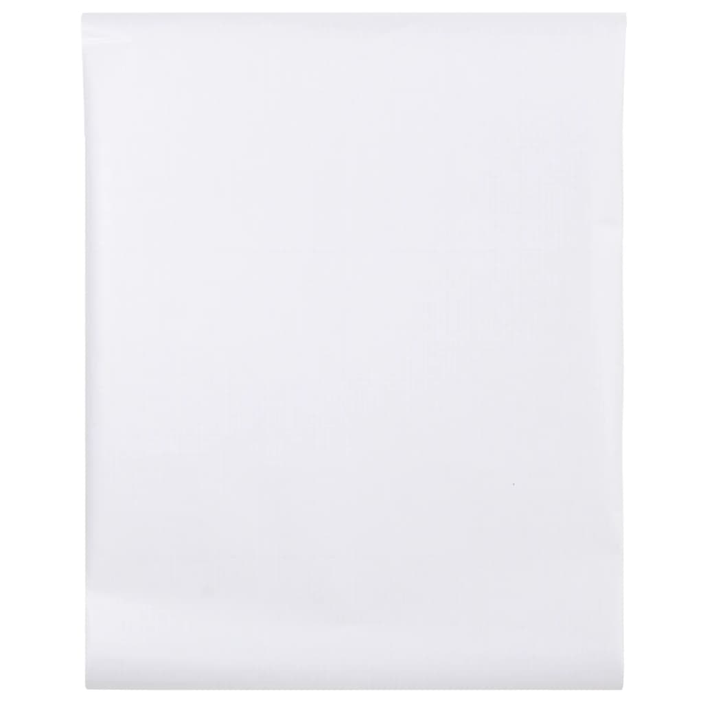 vidaXL Pellicola per Finestra PVC Design Smerigliato Strisce 45x2000 cm Bianco - Image 2 of 8