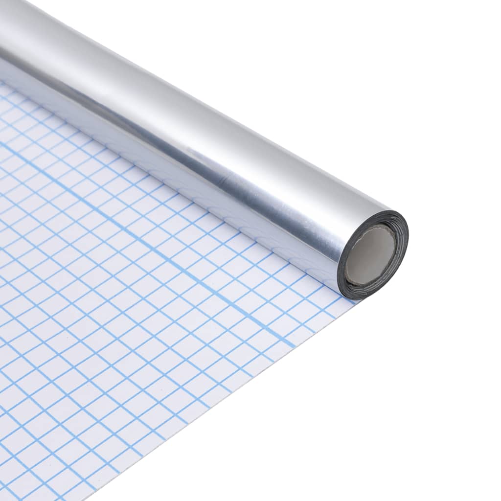 vidaXL Pellicole a Specchio 2 pz Autoadesive 60x200 cm in PET - Image 8 of 9