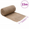 vidaXL Rotolo in Iuta 100% Naturale 0,25x5 m Naturale - Image 27 of 28