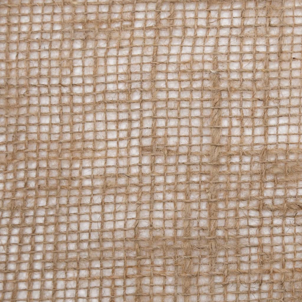 vidaXL Rotolo in Iuta 100% Naturale 0,25x5 m Naturale - Image 19 of 28