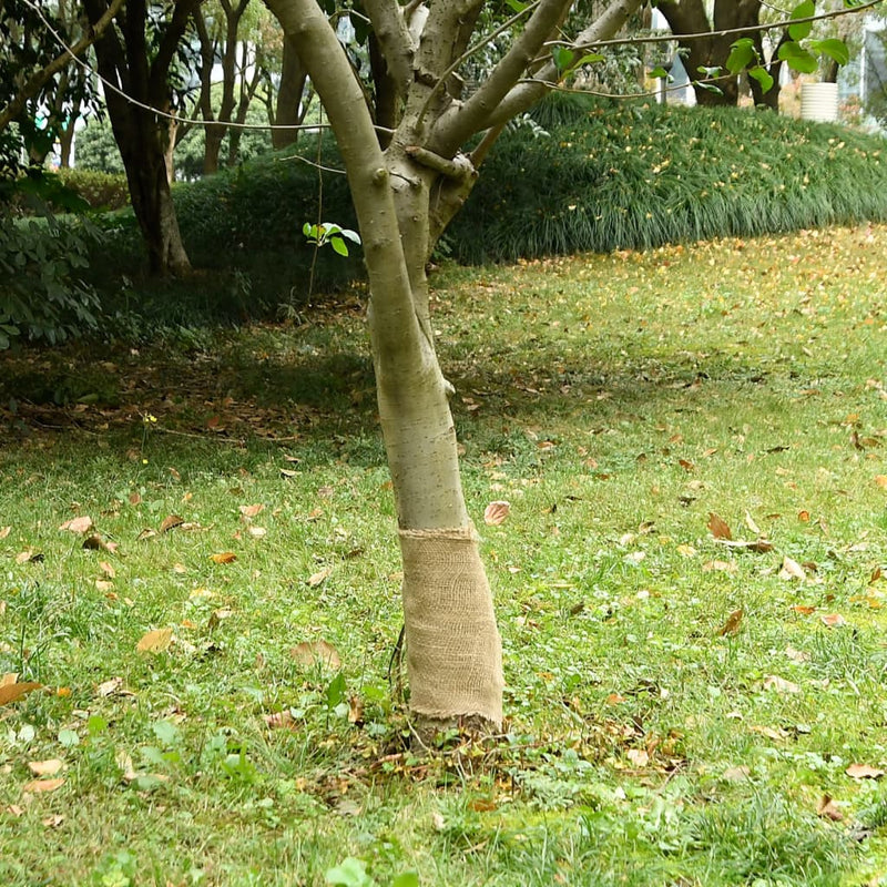 vidaXL Rotolo in Iuta 100% Naturale 0,25x5 m Naturale - Image 4 of 28