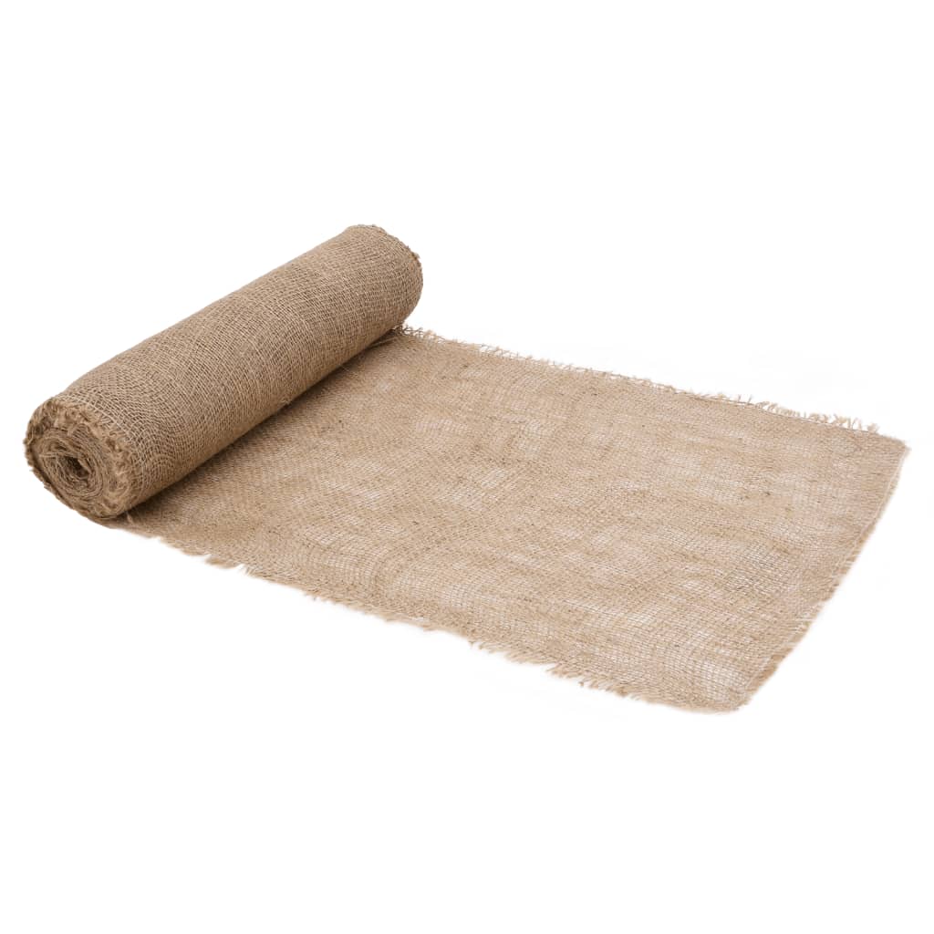 vidaXL Rotolo di Iuta 100% Juta 200 gsm 0,5x5 m Naturale - Image 12 of 28