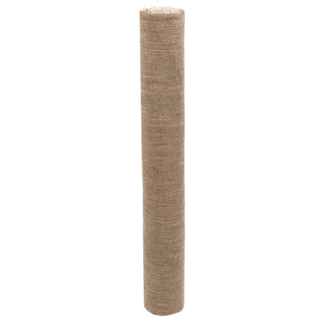 vidaXL 100% Jute Roll 200 gsm 1x25 m Natural - Image 2 of 7