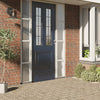 vidaXL Pellicola Statica Smerigliata Grigio 90x2000 cm PVC - Image 1 of 6