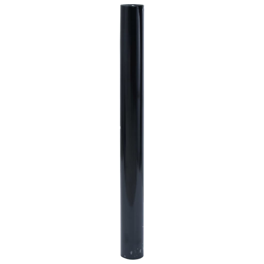 vidaXL Pellicola Vetri Statica Smerigliata Nera 45x500 cm PVC - Image 4 of 10
