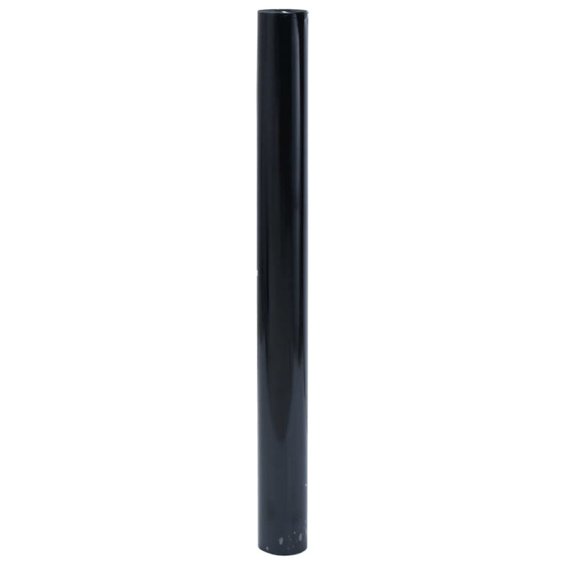 vidaXL Pellicola Vetri Statica Smerigliata Nera 45x500 cm PVC - Image 4 of 10