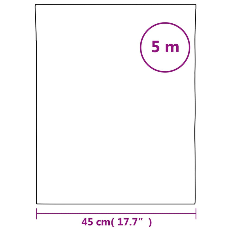 vidaXL Pellicola Vetri Statica Smerigliata Nera 45x500 cm PVC - Image 9 of 10