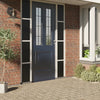 Pellicola Vetri Statica Smerigliata Nera 90x2000 cm PVC - immagine 1 | SolPatio - Image 1 of 5