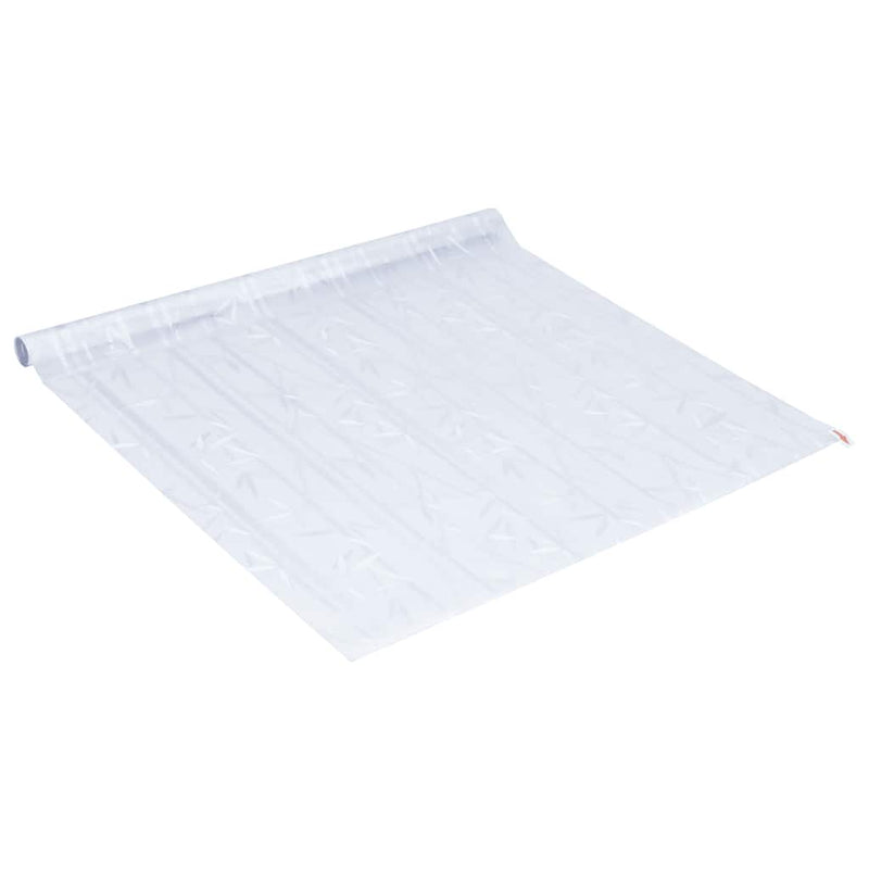 vidaXL Pellicola per Finestra Smerigliata Motivo Bambù 60x500 cm PVC - Image 3 of 6
