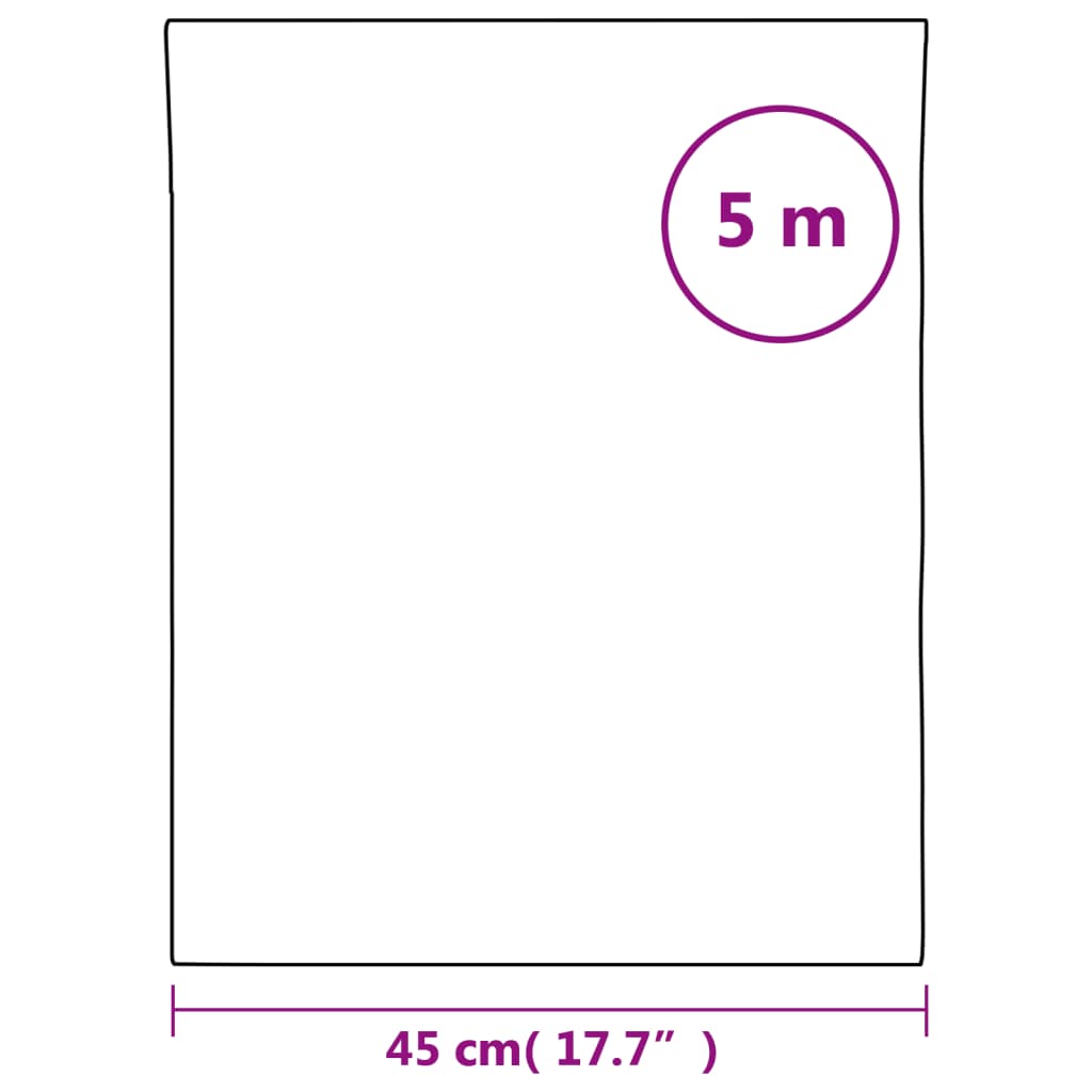 vidaXL Pellicola per Finestra Smerigliata Statica PVC 90x500 cm Motivo Floreale Trasparente - Image 11 of 12