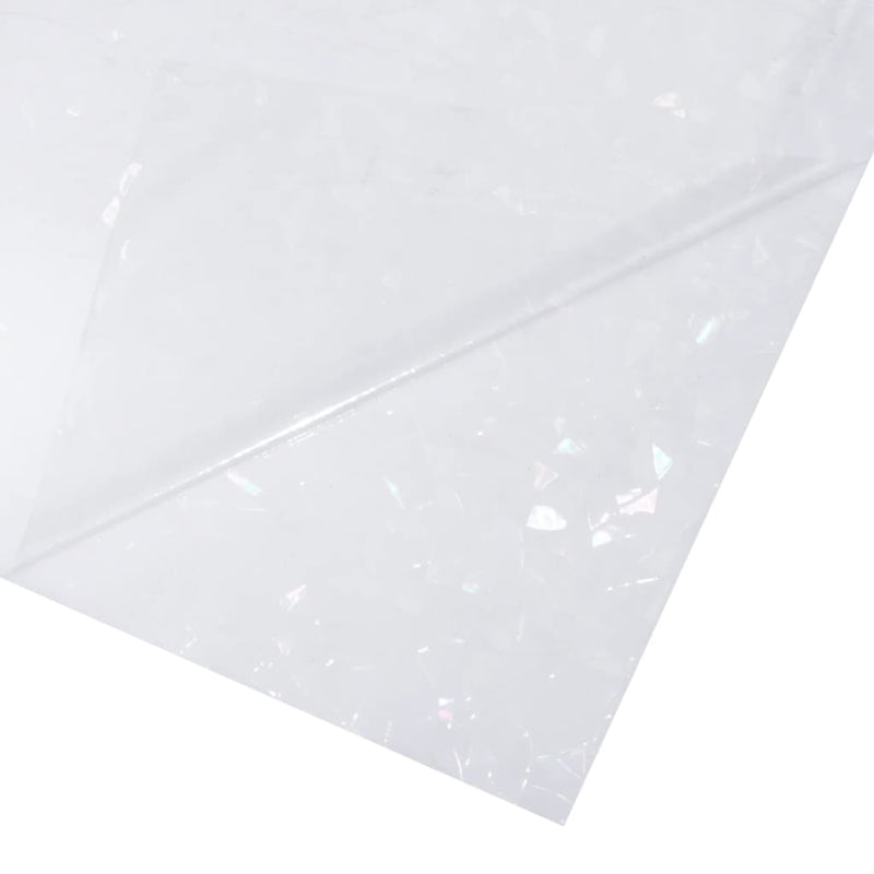 vidaXL Pellicola Finestra Smerigliata Motivo Arcobaleno 3D 45x2000 PVC - Image 5 of 7