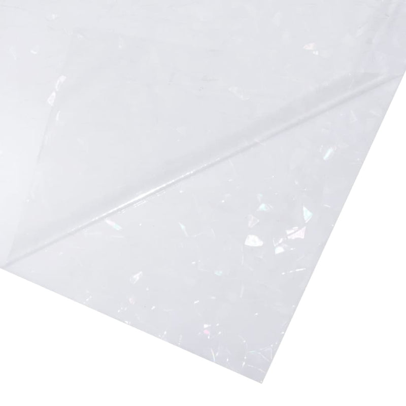vidaXL Pellicola Finestra Smerigliata Motivo Arcobaleno 3D 60x2000 PVC - Image 9 of 14