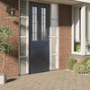 vidaXL Pellicola Finestra Smerigliata Motivo Arcobaleno 3D 60x2000 PVC - Image 1 of 14